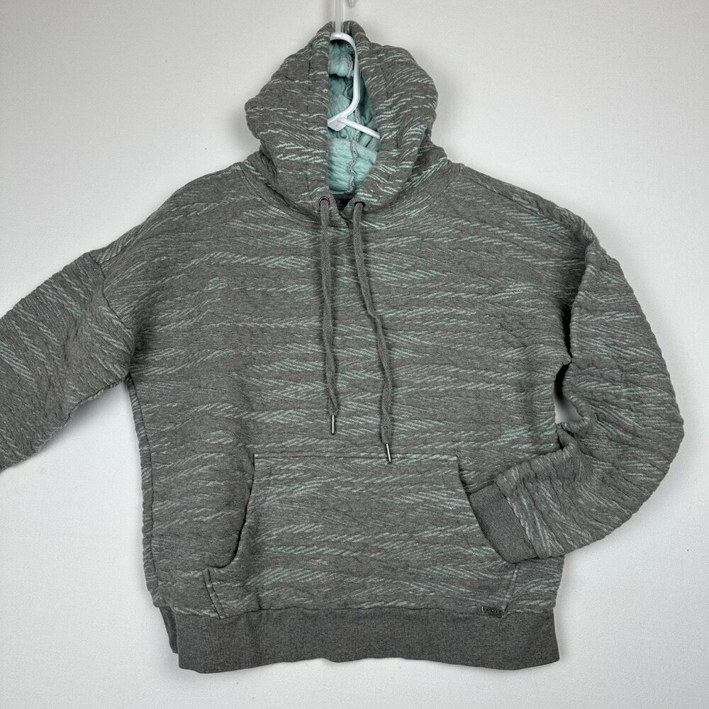 Prana Textured Hooded Sweatshirt s/ Kanga‎ Pocket